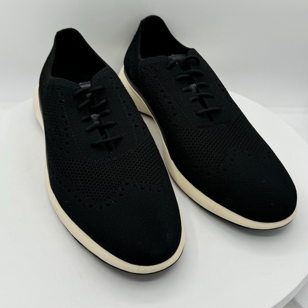NEW‎ Cole HAAN Grand Troy Knit Men’s Sneakers  Size 13 Color Black MSRP $175